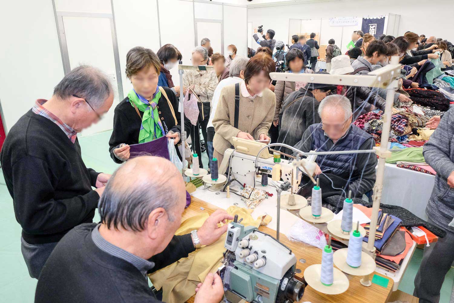 前回実績、1階の様子